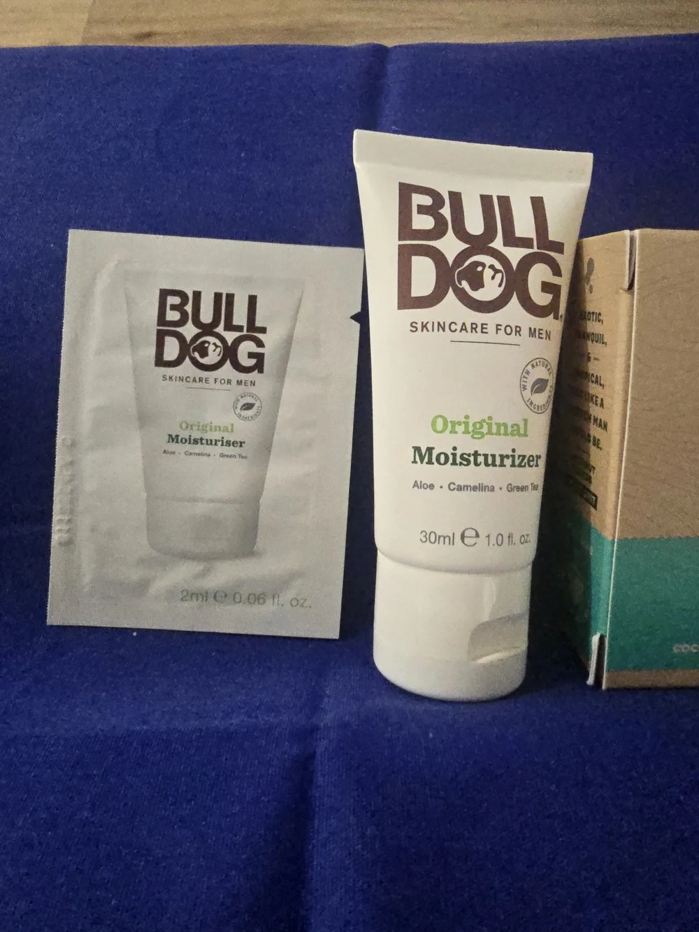 Bulldog Original Moisturizer for Men And Bar Soap.